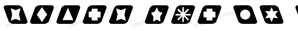Stars for 3D FX字体转换